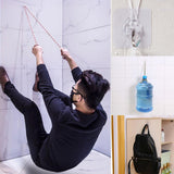 6PCs Strong Transparent Suction Cup Sucker Wall Hooks Hanger
