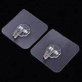 6PCs Strong Transparent Suction Cup Sucker Wall Hooks Hanger