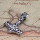 stainless steel thor's hammer mjolnir
