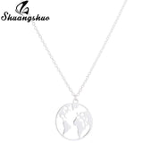 Shuangshuo Vintage Origami World Map