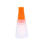 Portable Silicone Oil Bottle With Brush Baking