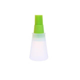 Portable Silicone Oil Bottle With Brush Baking