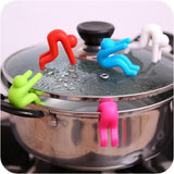 Creative 1Pcs Kitchen Gadgets Raise The Lid Overflow Device