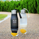 Xmas Gift 650ml Infuser Water Bottle plastic Fruit infusion