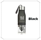 Xmas Gift 650ml Infuser Water Bottle plastic Fruit infusion