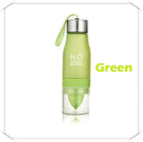 Xmas Gift 650ml Infuser Water Bottle plastic Fruit infusion