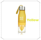 Xmas Gift 650ml Infuser Water Bottle plastic Fruit infusion
