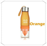 Xmas Gift 650ml Infuser Water Bottle plastic Fruit infusion