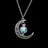 FAMSHIN 2019 New Hot Moon Glowing Necklace