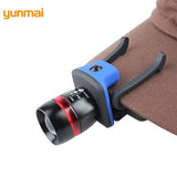 2019 new 5pcs 5 LED Sensor Head Cap Hat Lamp
