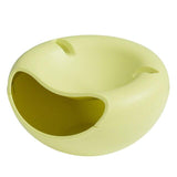 Mini Plastic Suction Cup Soap Creative Shape Bowl