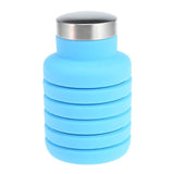 500ML Portable Silicone Water Bottle Retractable