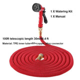 25-100FT Expandable Garden Hose Flexible