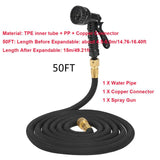 25-100FT Expandable Garden Hose Flexible