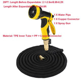 25-100FT Expandable Garden Hose Flexible