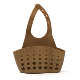 Adjustable Snap Sink Sponge Storage Rack Hanging Basket