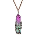 SEDmart 7 Chakra Tree Of Life Pendant Necklace