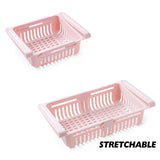Adjustable Stretchable Multifunction Kitchen Refrigerator Storage Rack